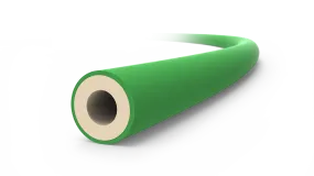 1/16" Green Dual-Layer Color-Coded PEEK Tubing (0.75mm ID)