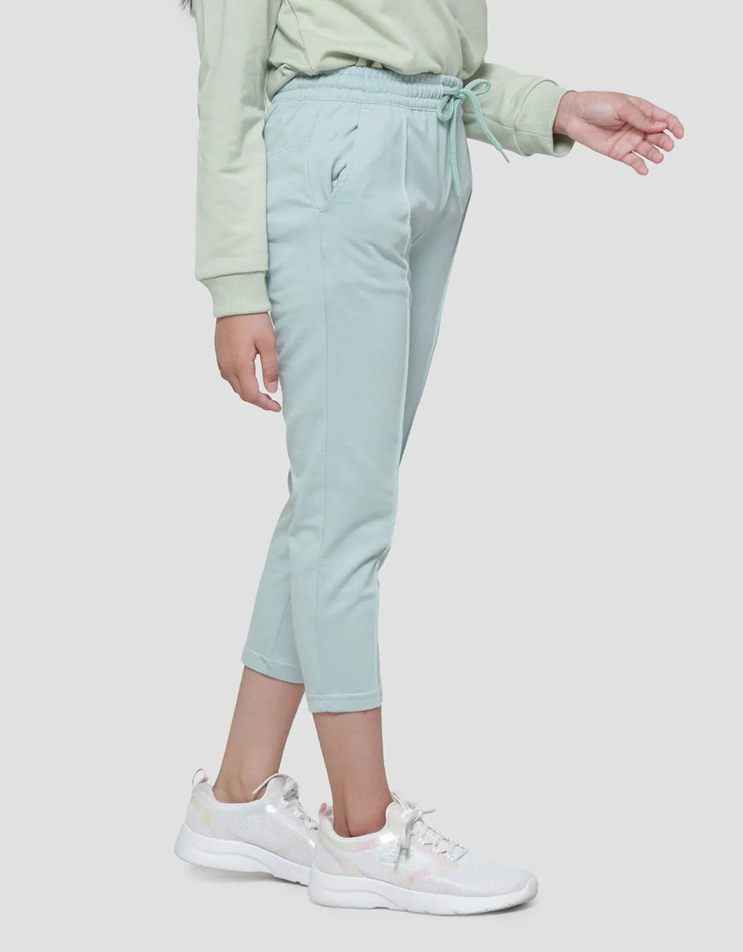 Aero Basic Stripe Celana Panjang Anak Perempuan