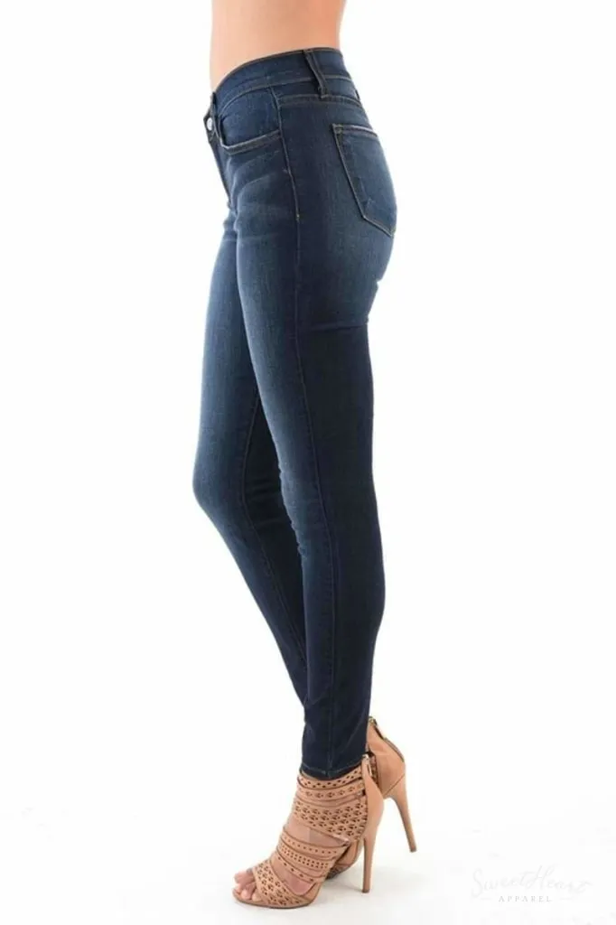 Always Stand Tall - Dark Skinny Jeans