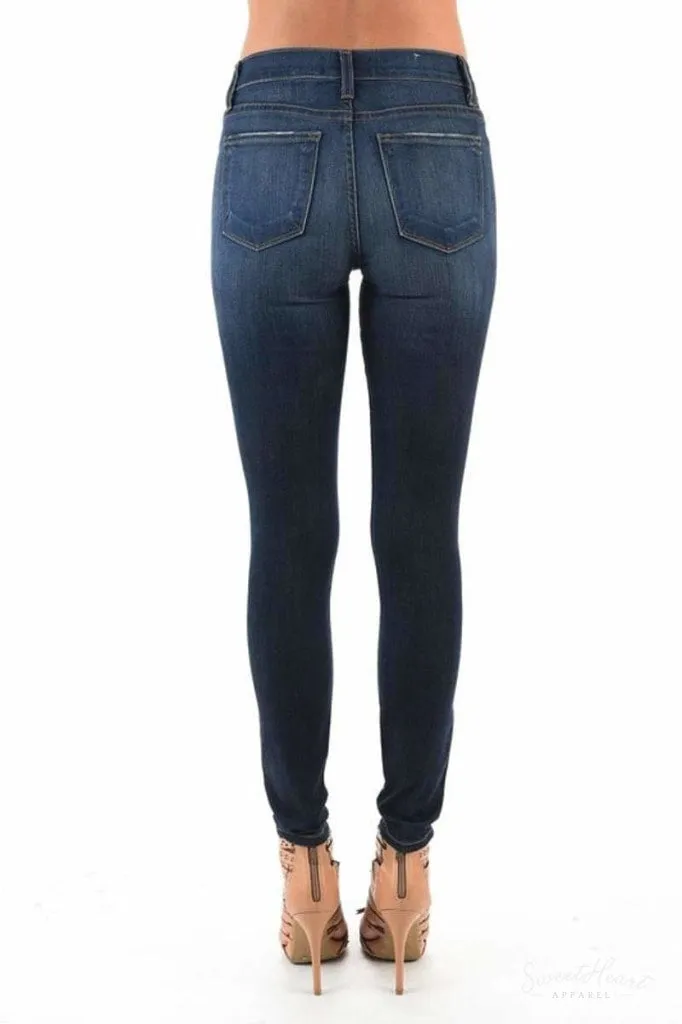 Always Stand Tall - Dark Skinny Jeans