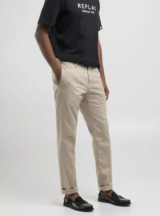 Benni Chinos, khaki Khaki