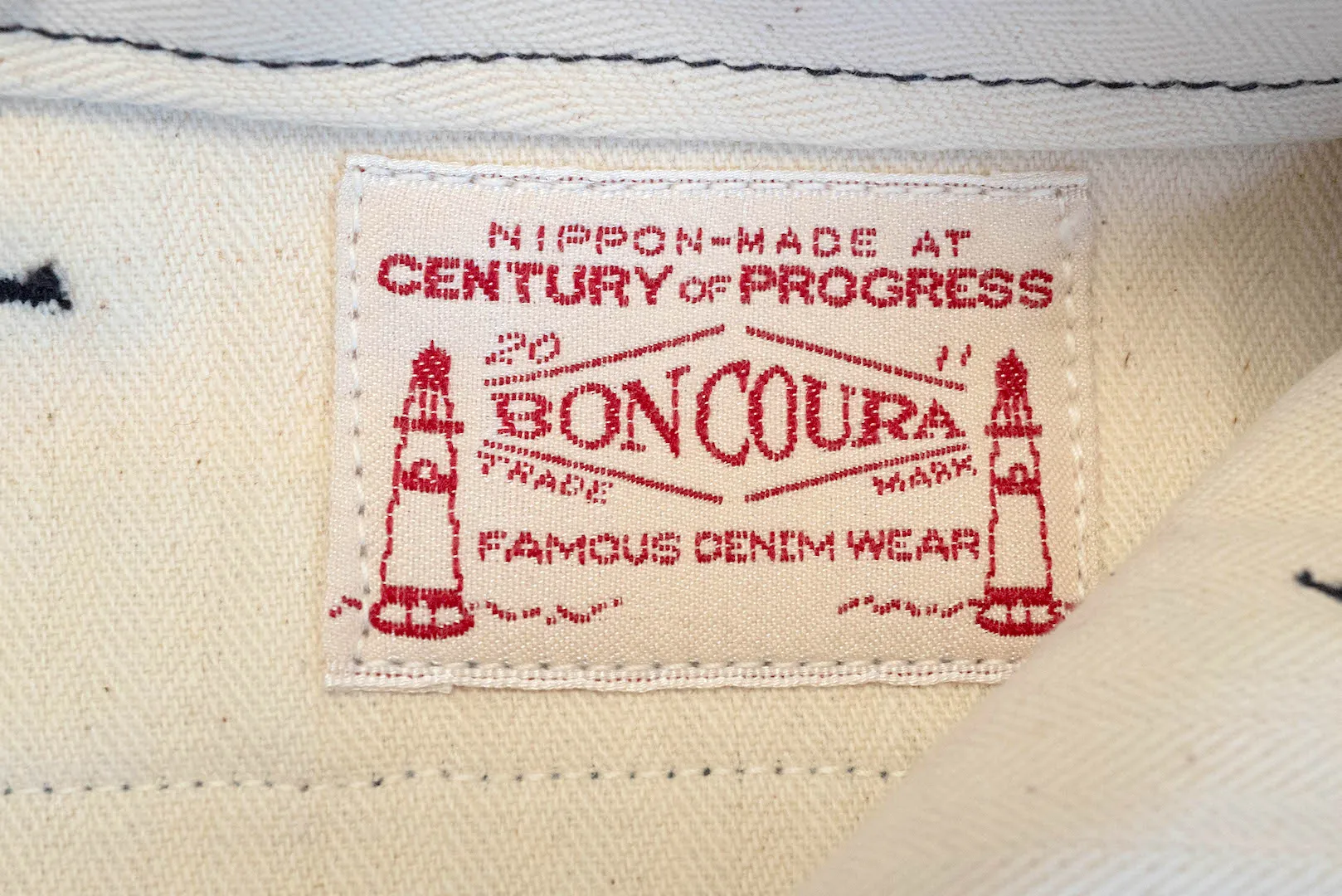Boncoura 12.5oz Indigo HBT '41 Chinos (Relax Tapered Fit)