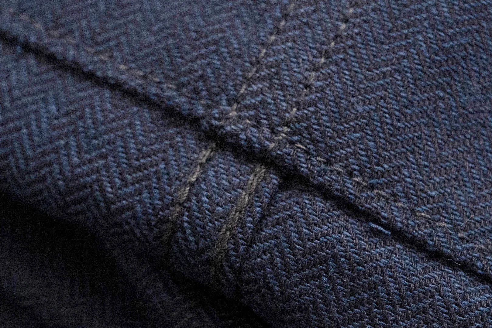 Boncoura 12.5oz Indigo HBT '41 Chinos (Relax Tapered Fit)