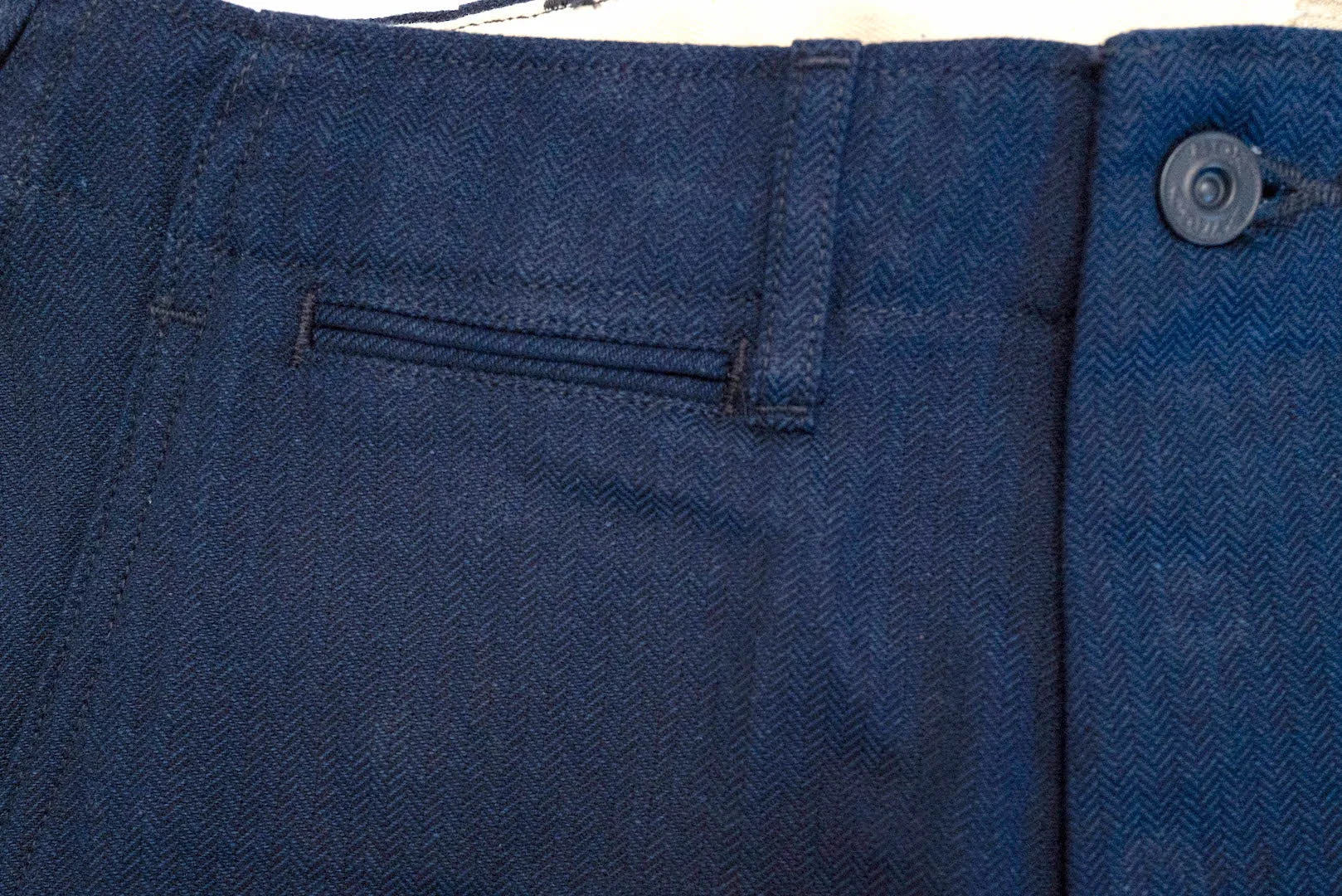 Boncoura 12.5oz Indigo HBT '41 Chinos (Relax Tapered Fit)
