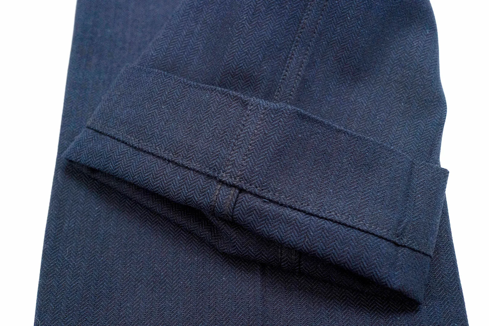 Boncoura 12.5oz Indigo HBT '41 Chinos (Relax Tapered Fit)