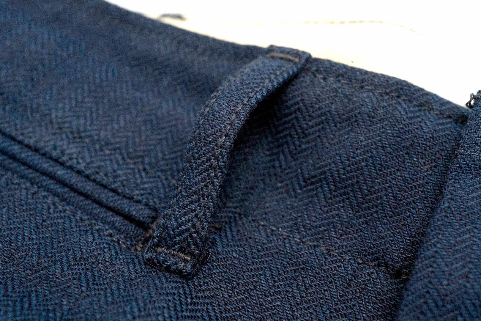 Boncoura 12.5oz Indigo HBT '41 Chinos (Relax Tapered Fit)