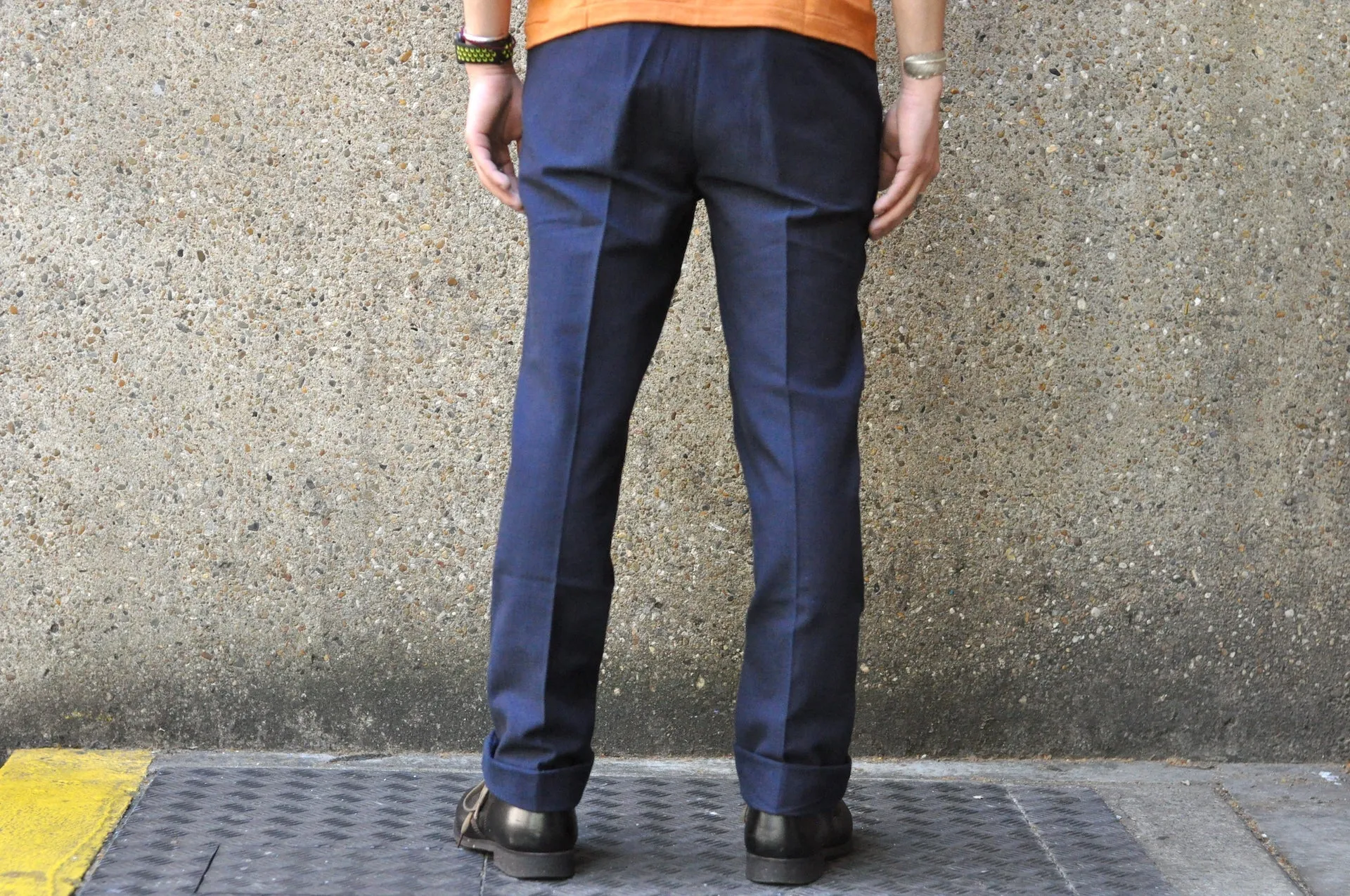 Boncoura 12.5oz Indigo HBT '41 Chinos (Relax Tapered Fit)