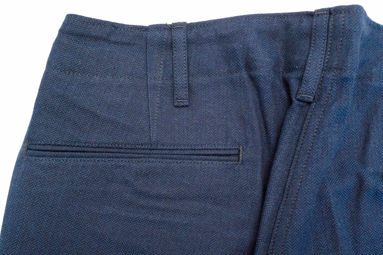 Boncoura 12.5oz Indigo HBT '41 Chinos (Relax Tapered Fit)