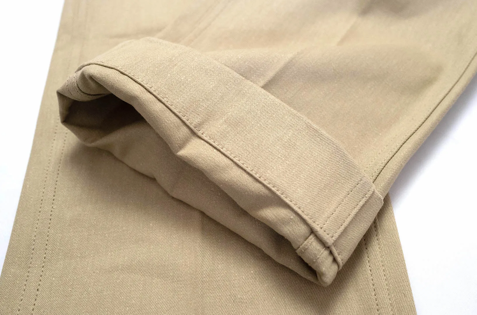 Boncoura 14oz Selvage Duck '41 Cotton Chinos (Relax Tapered Fit)