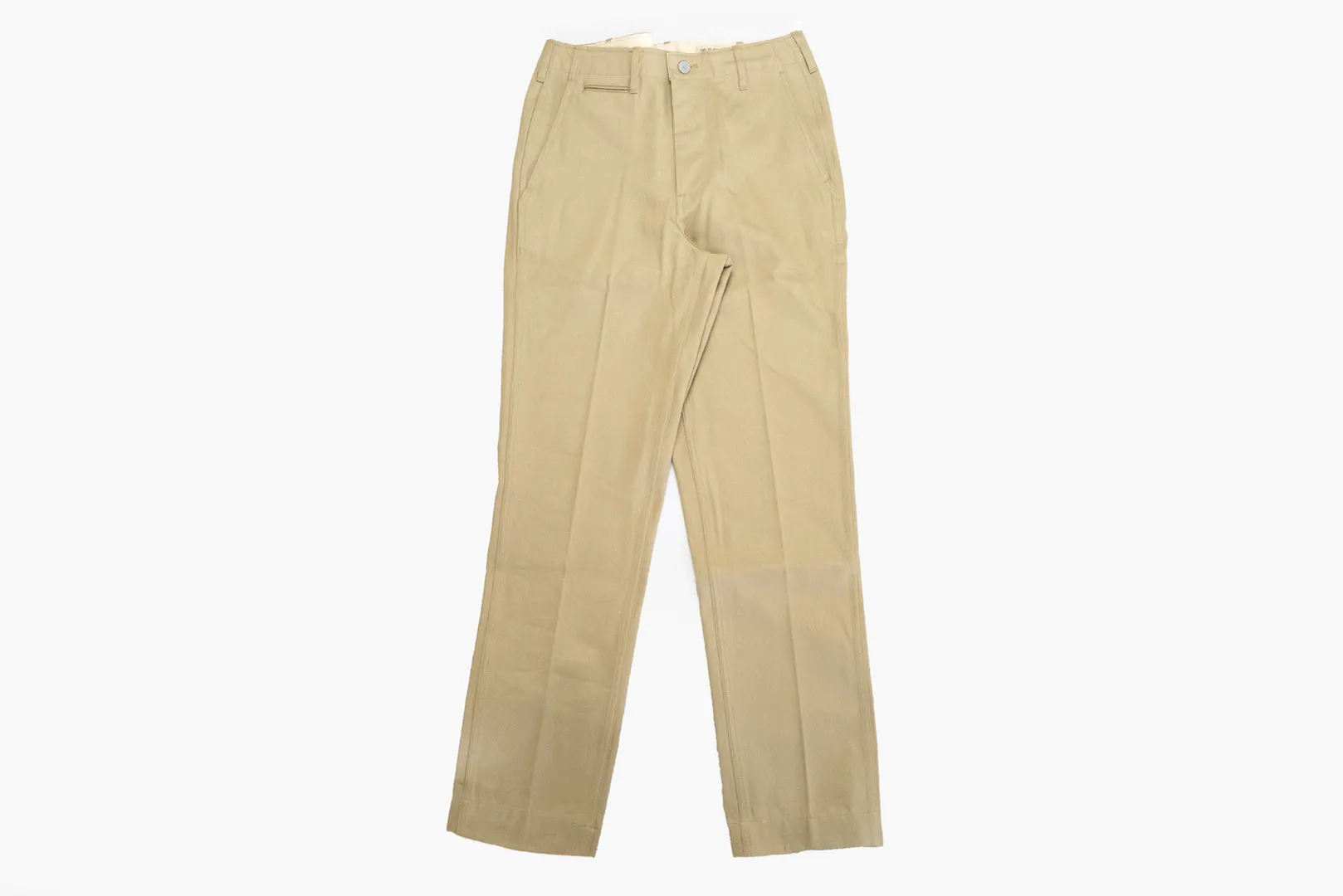 Boncoura 14oz Selvage Duck '41 Cotton Chinos (Relax Tapered Fit)