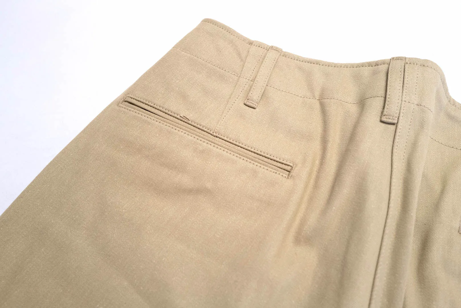 Boncoura 14oz Selvage Duck '41 Cotton Chinos (Relax Tapered Fit)