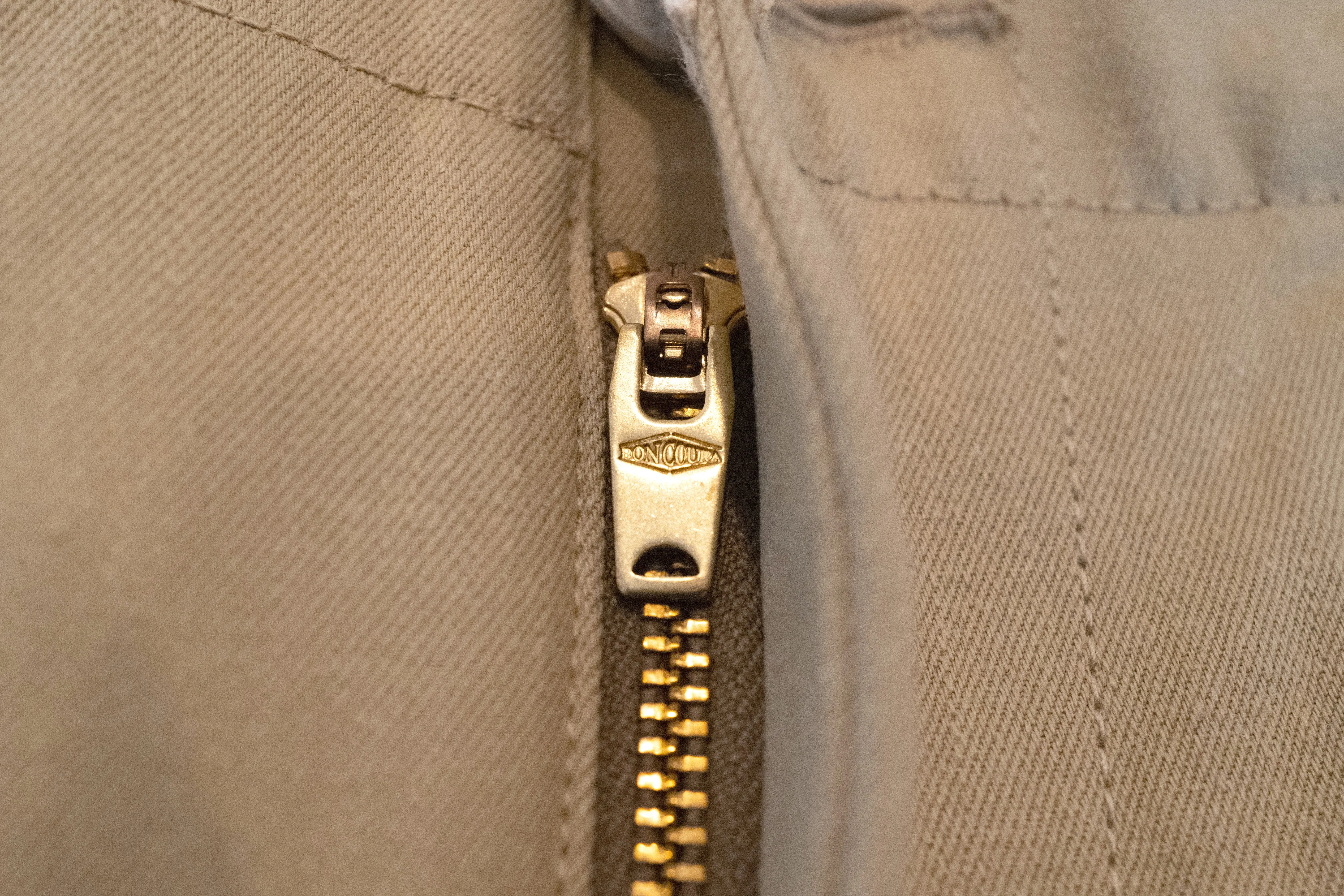Boncoura 14oz Selvage Duck '41 Cotton Chinos (Relax Tapered Fit)