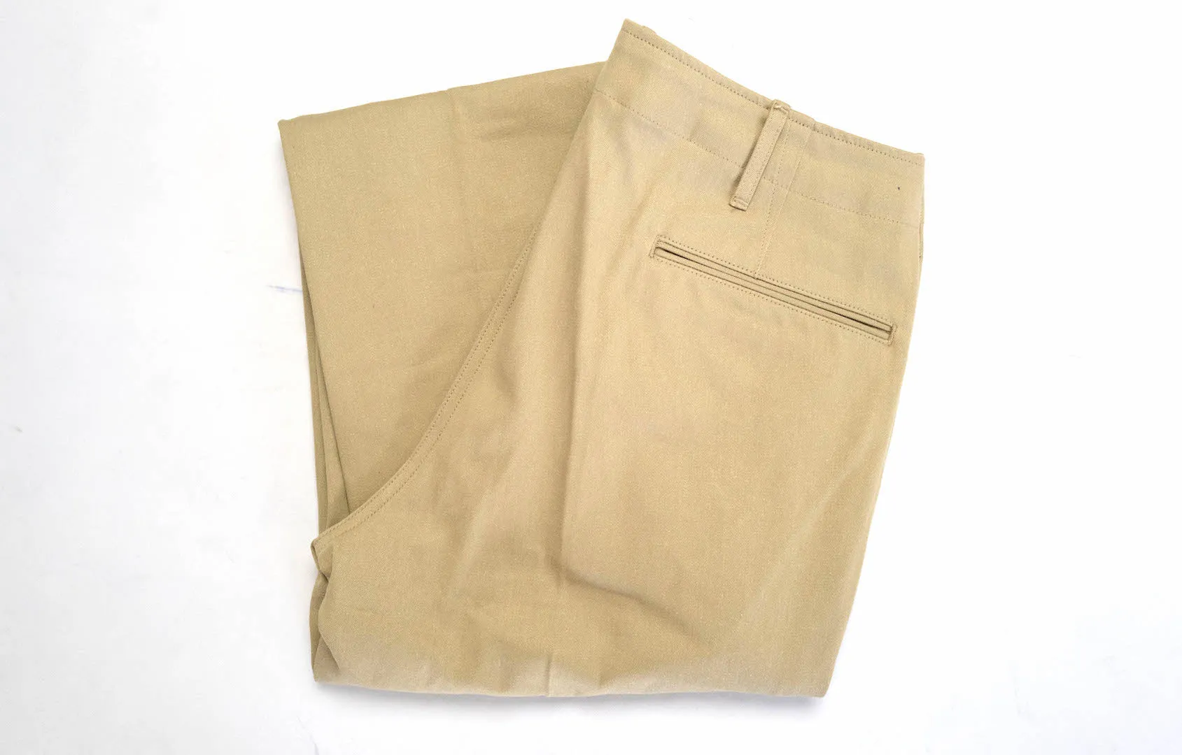 Boncoura 14oz Selvage Duck '41 Cotton Chinos (Relax Tapered Fit)