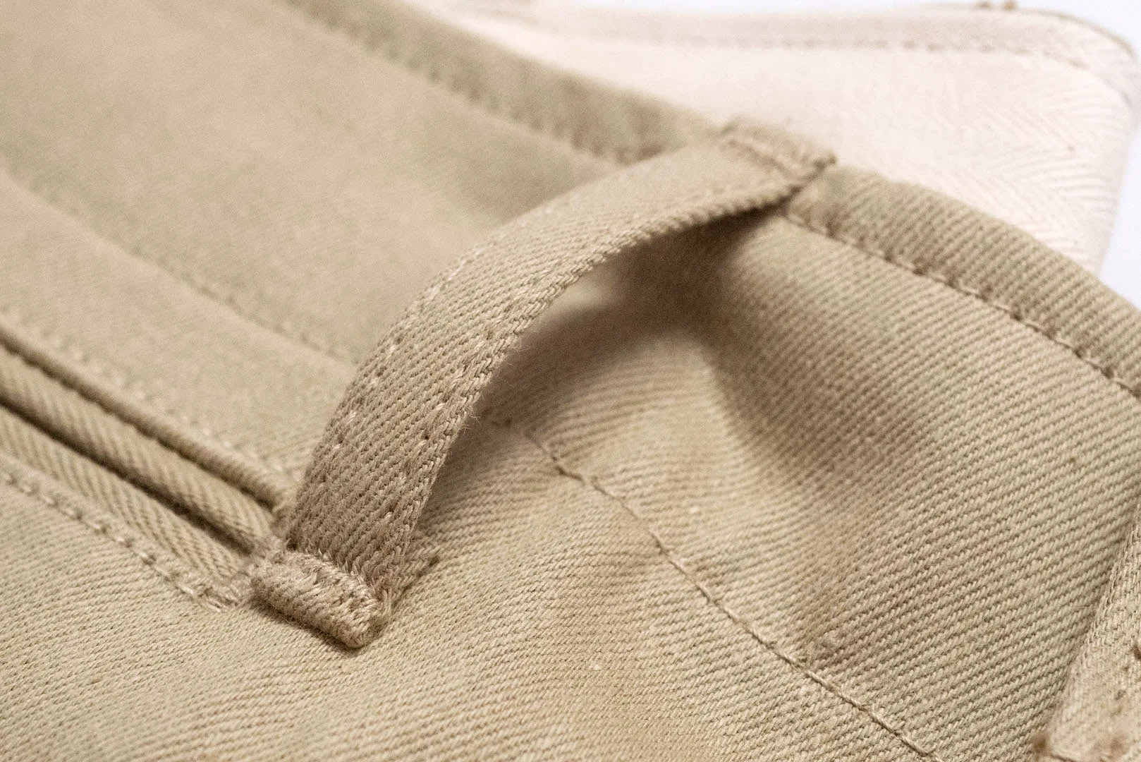 Boncoura 14oz Selvage Duck '41 Cotton Chinos (Relax Tapered Fit)