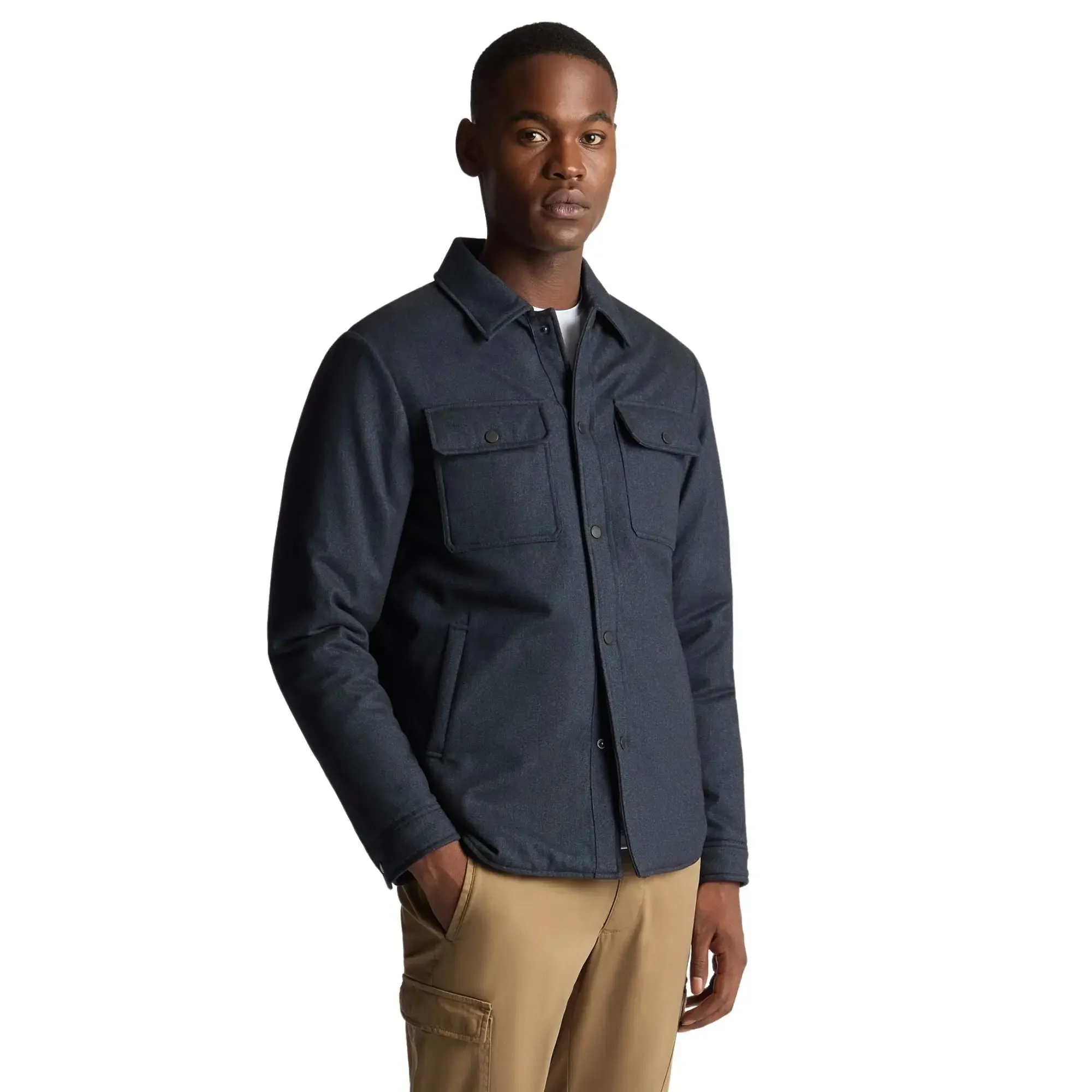 Brayden Quilted Jacket - Dark Blue