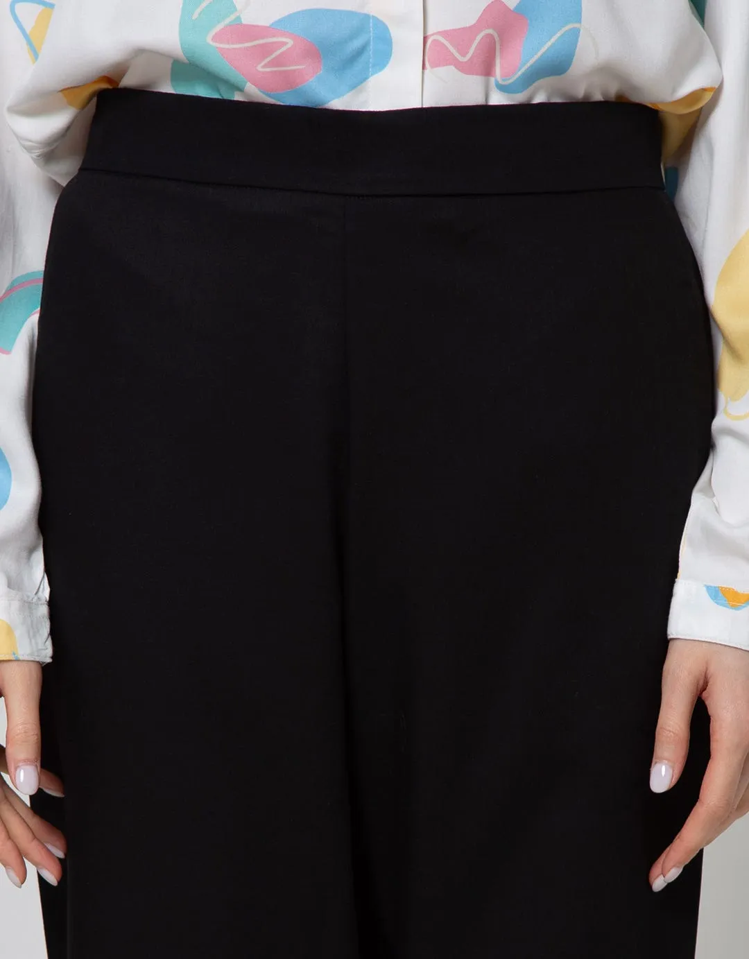 Connexion Long Pants With Tie Hem Toyobo