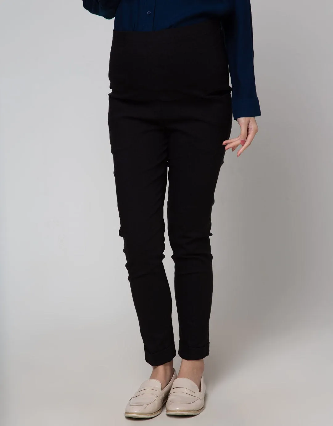 Connexion Mom Long Pants Bahan Twill Strecth