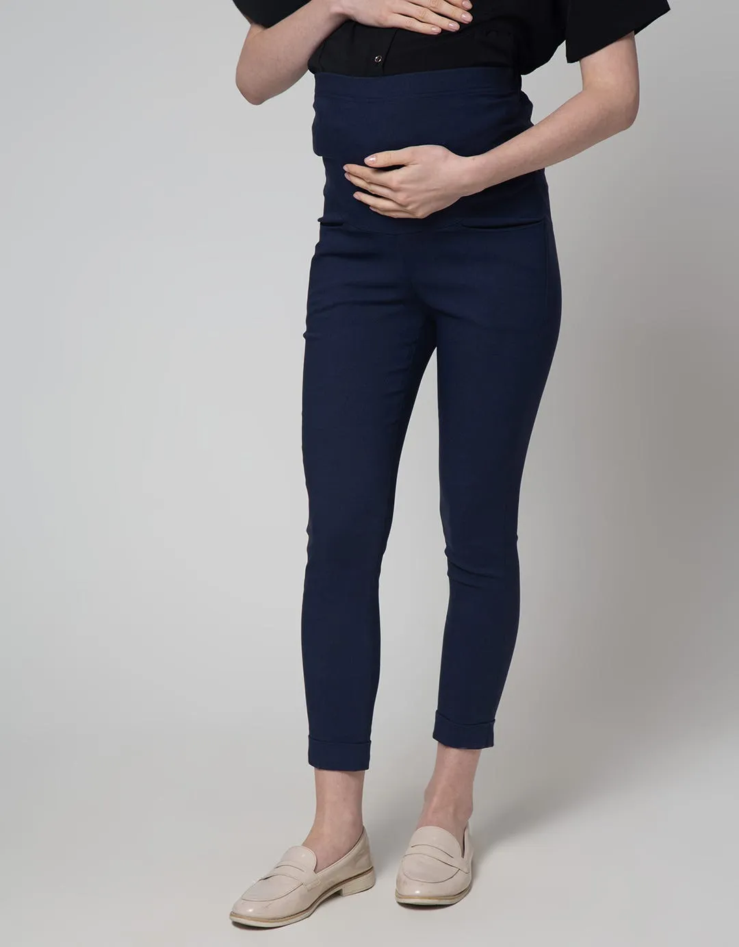Connexion Mom Long Pants Bahan Twill Strecth