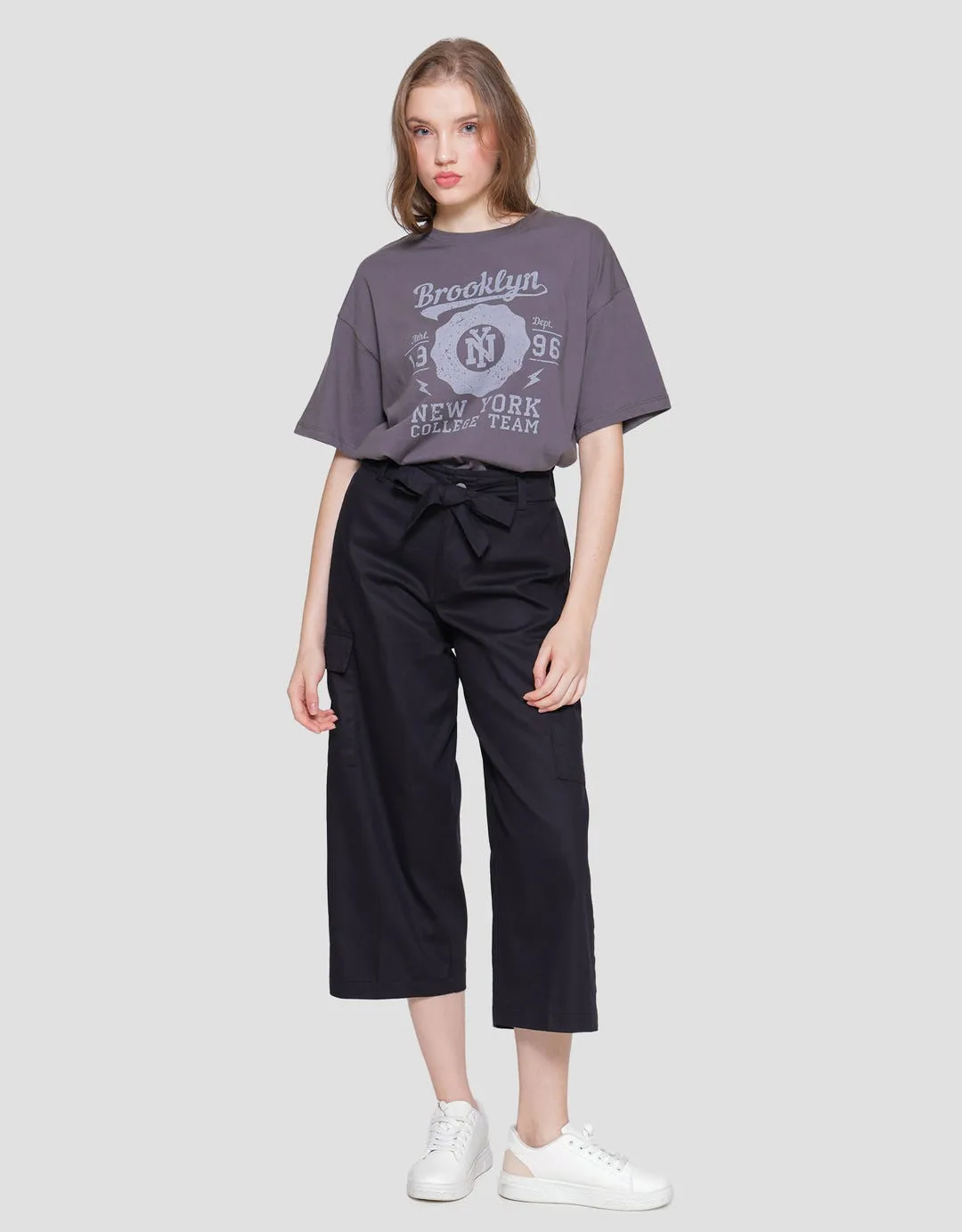 Connexion Stretch Ribbon Celana Panjang Wanita