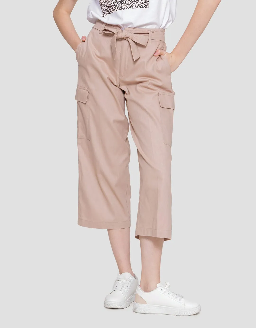 Connexion Stretch Ribbon Celana Panjang Wanita