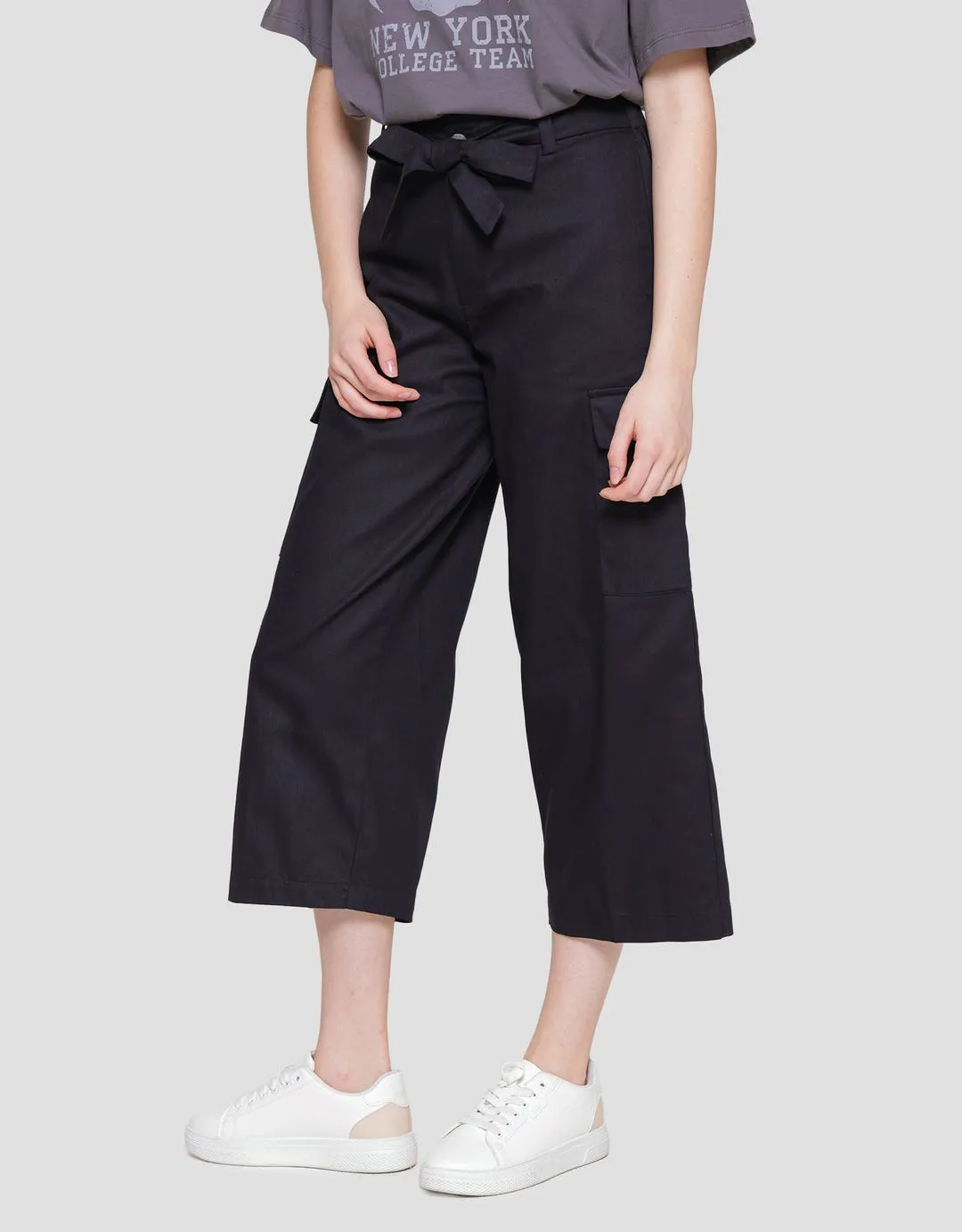 Connexion Stretch Ribbon Celana Panjang Wanita