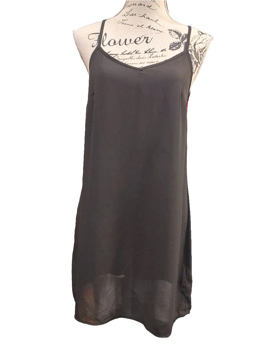 Decjuba black slip, size S, 10-HIRE ONLY
