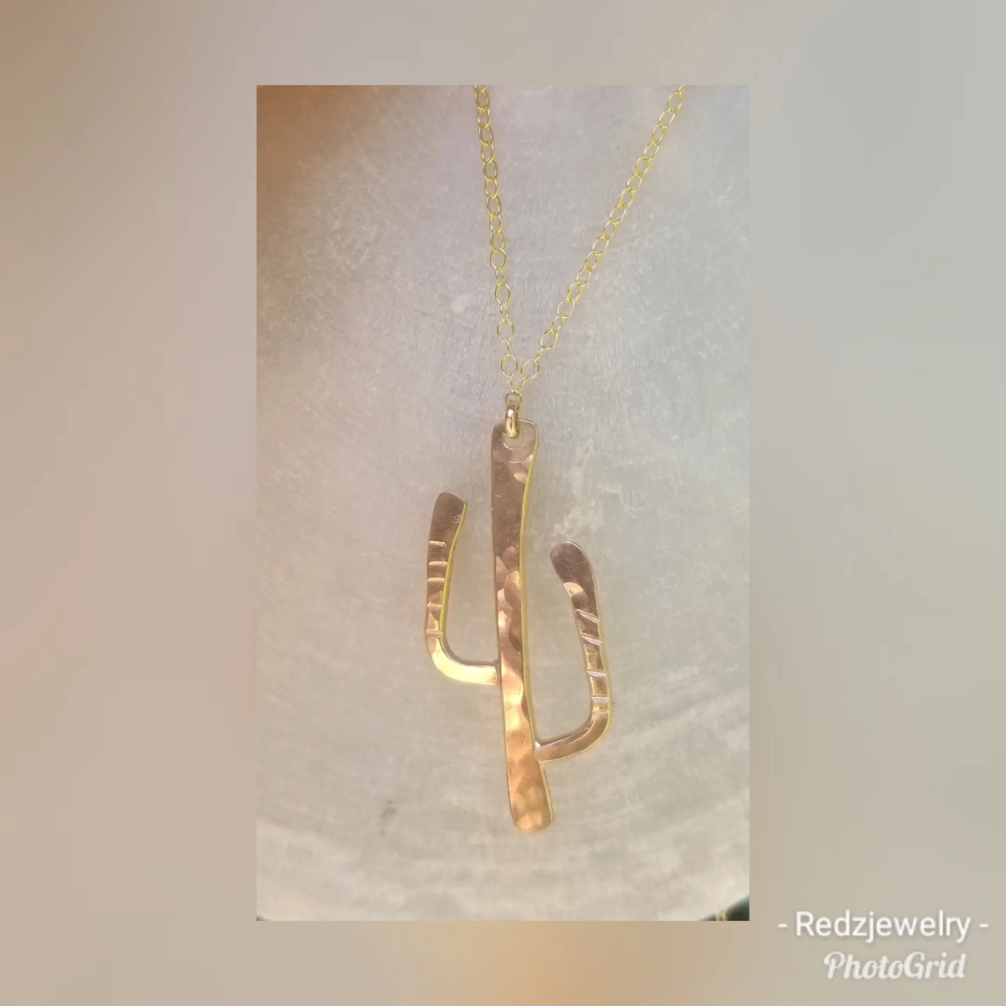 Desert Cactus Necklace