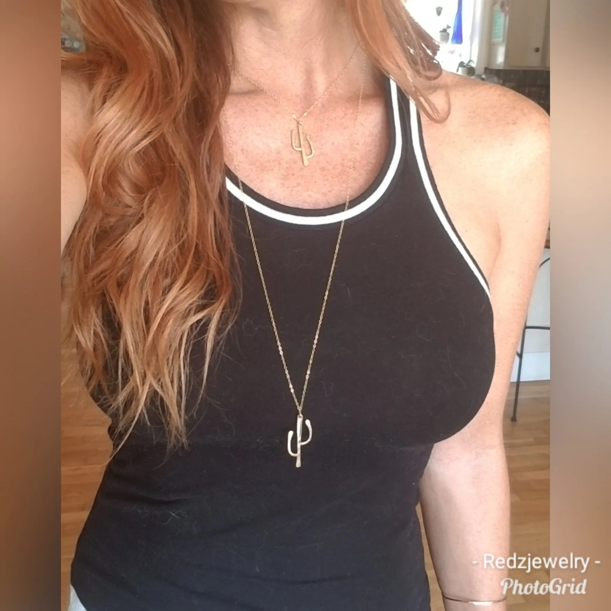 Desert Cactus Necklace