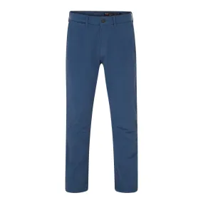 Echo slim chino trouser in Indigo