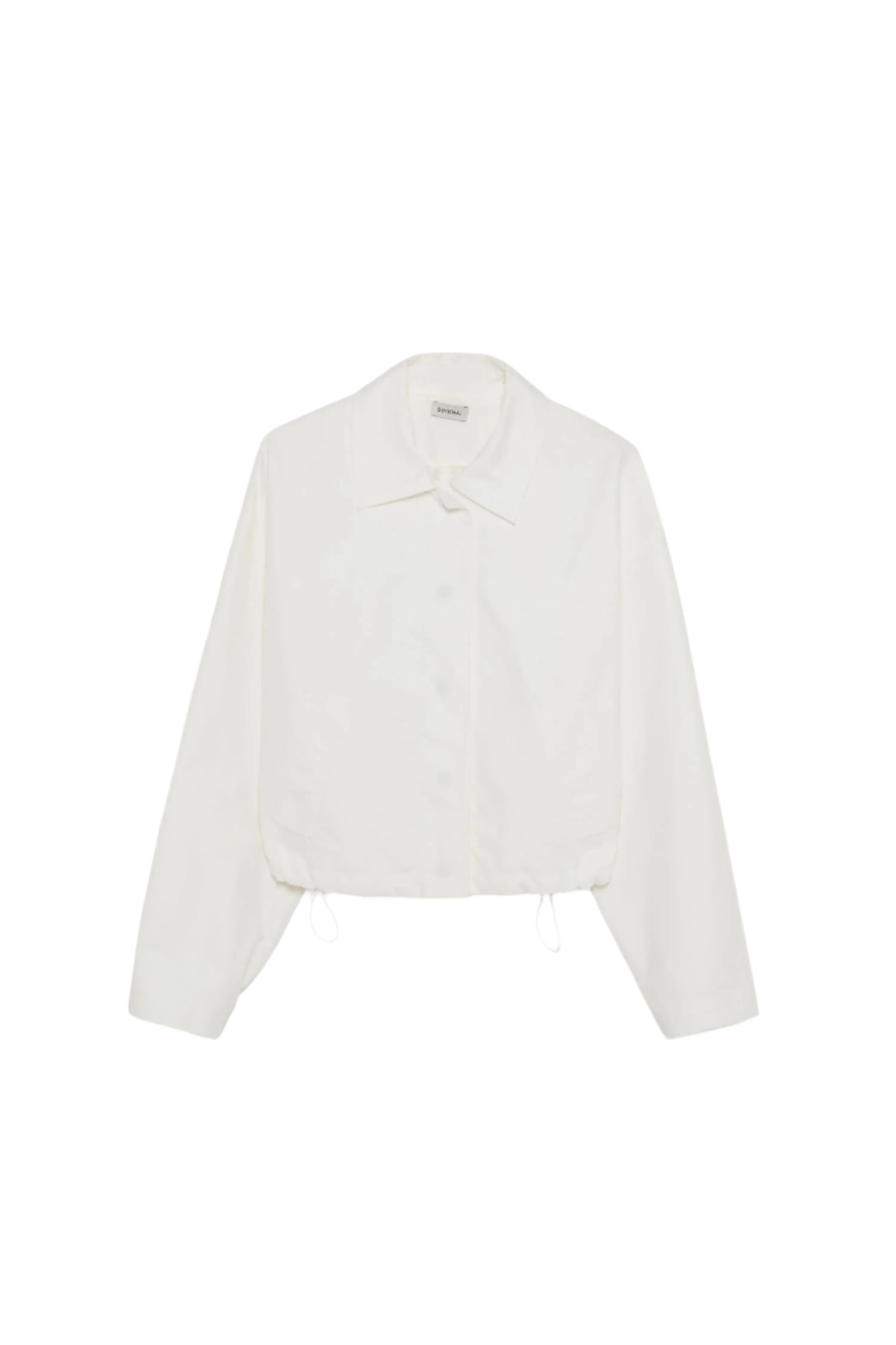 Everli Cropped Jacket - White