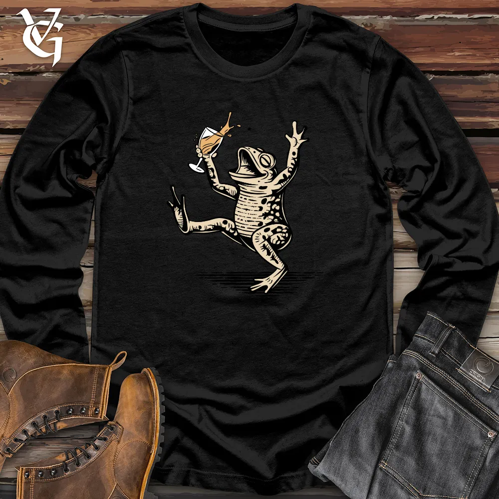 Frog Drinking Long Sleeve