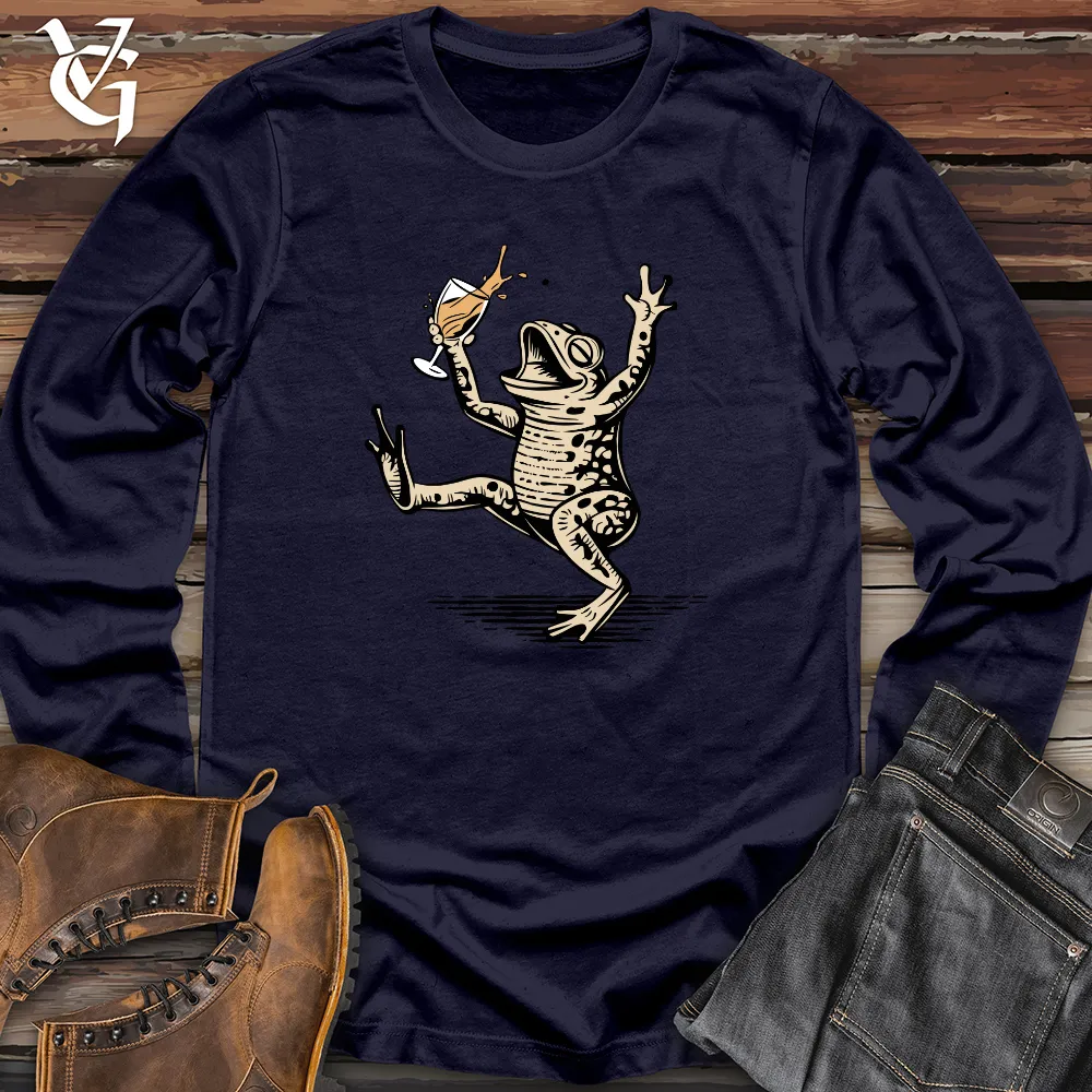 Frog Drinking Long Sleeve
