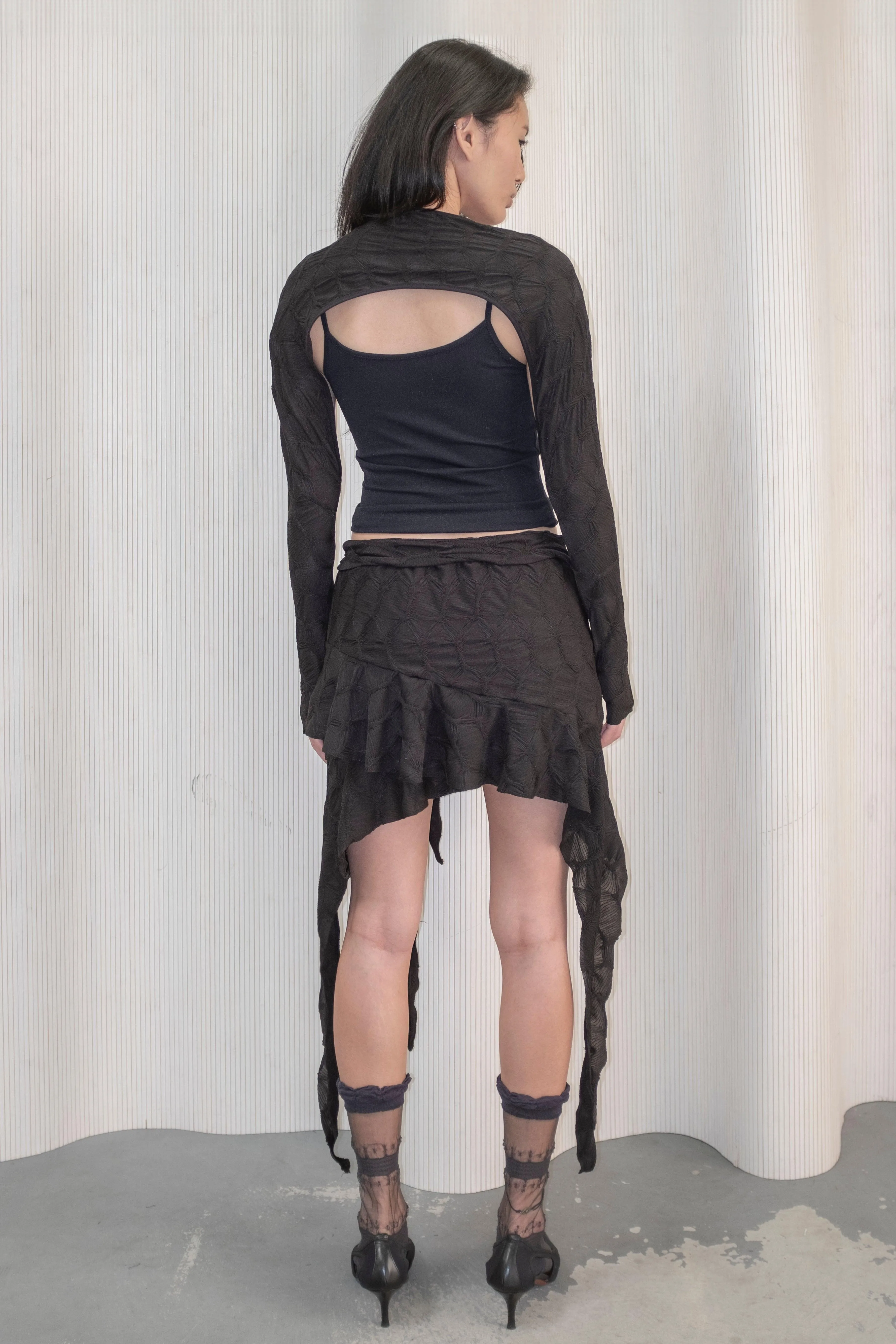 Frou Frou Skirt in Black