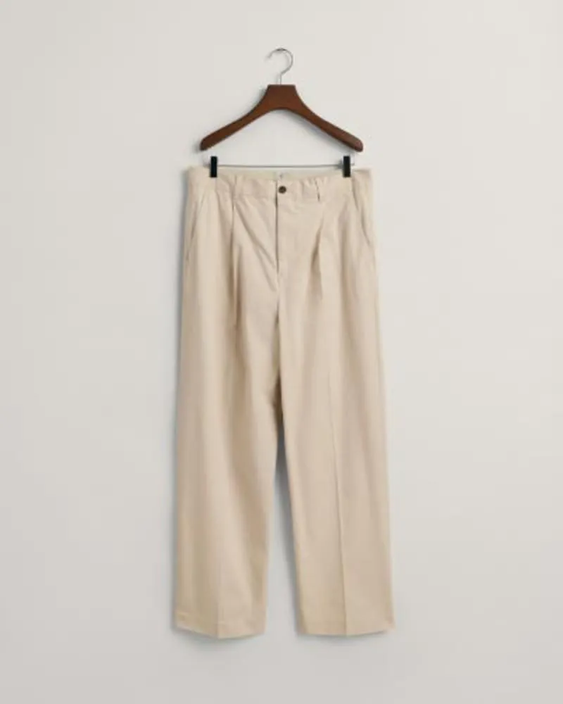 Gant Apparel Mens RELAXED PEACHED COTTON CHINO 239/SILKY BEIGE