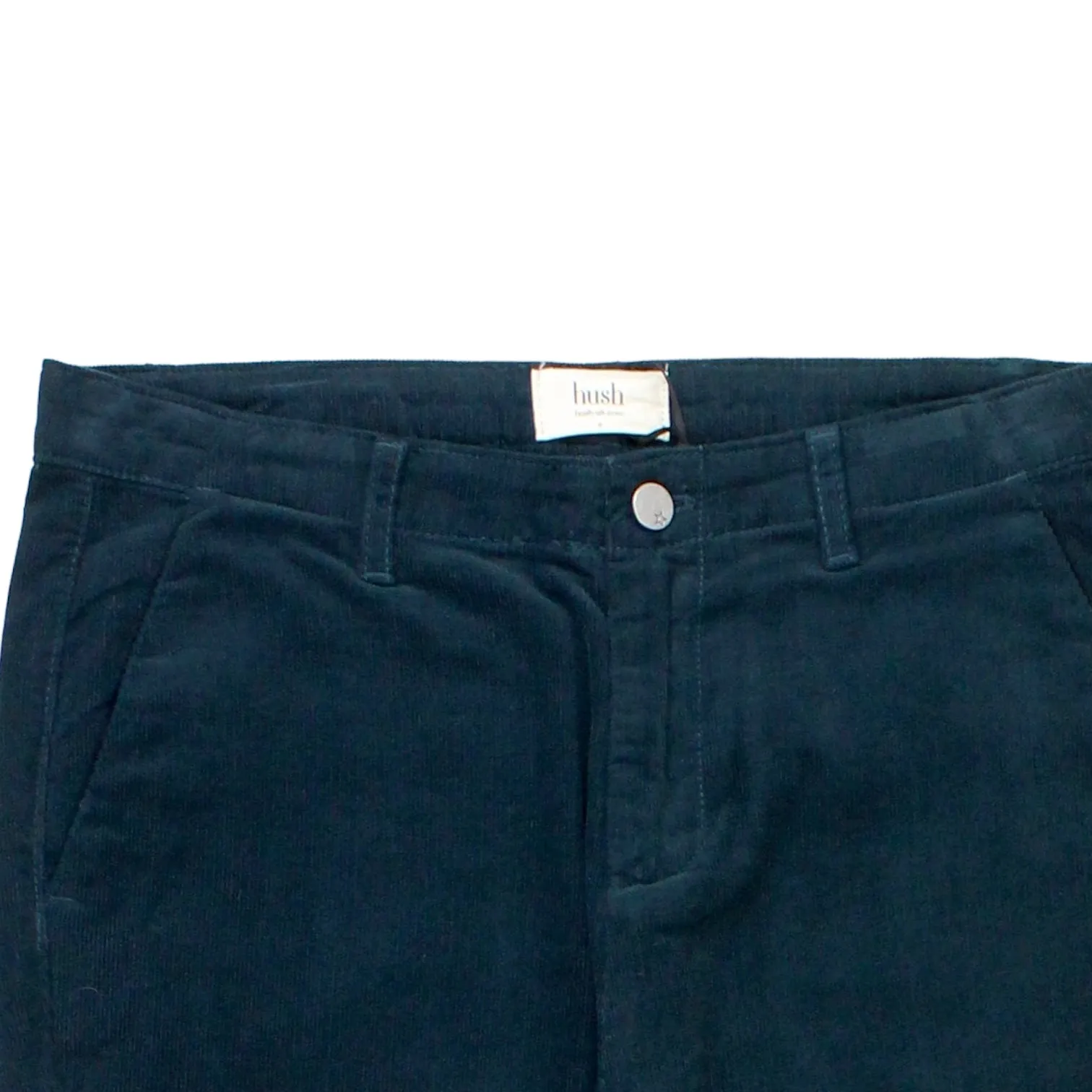 Hush Petrol Corduroy Girlfriend Chinos