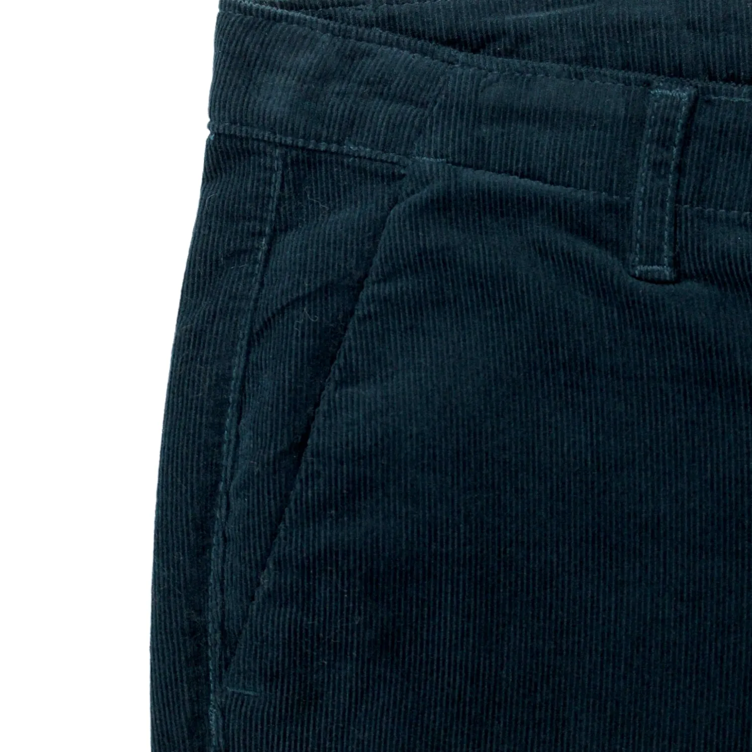 Hush Petrol Corduroy Girlfriend Chinos