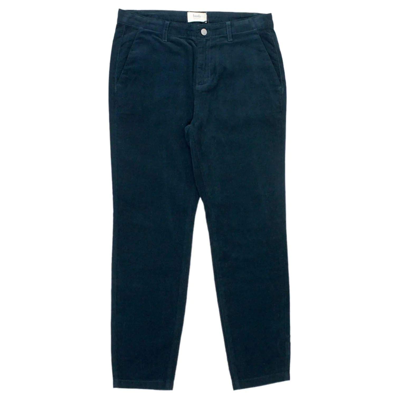 Hush Petrol Corduroy Girlfriend Chinos