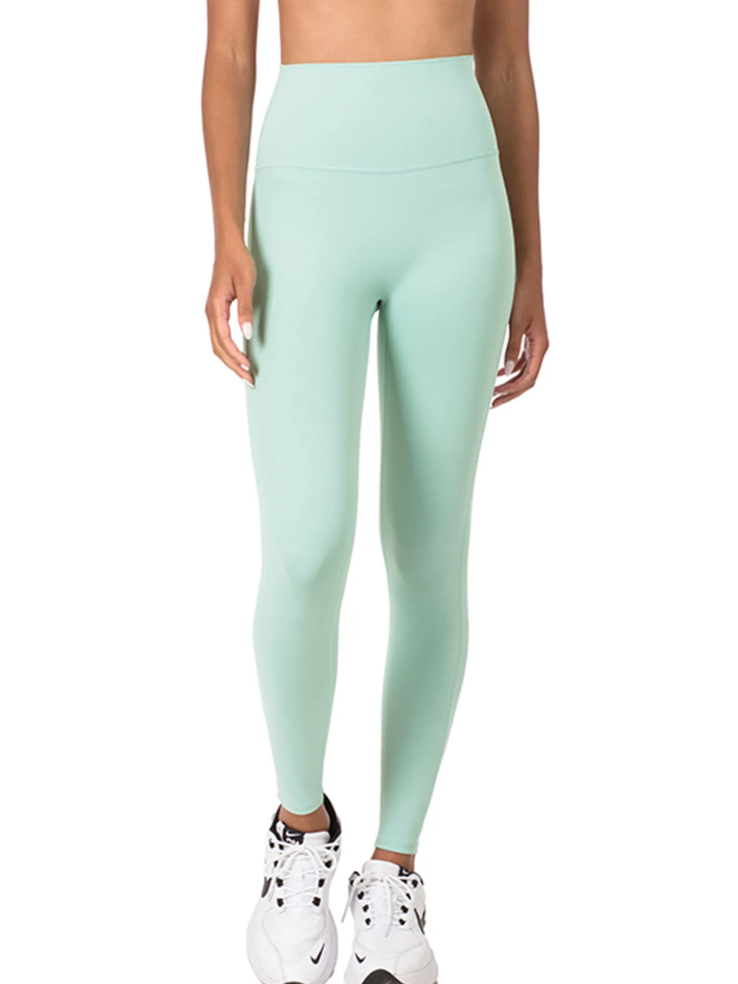 KOGMO Womens Athletic High Rise Tight Full Length Leggings Multi Colors (S-XL)