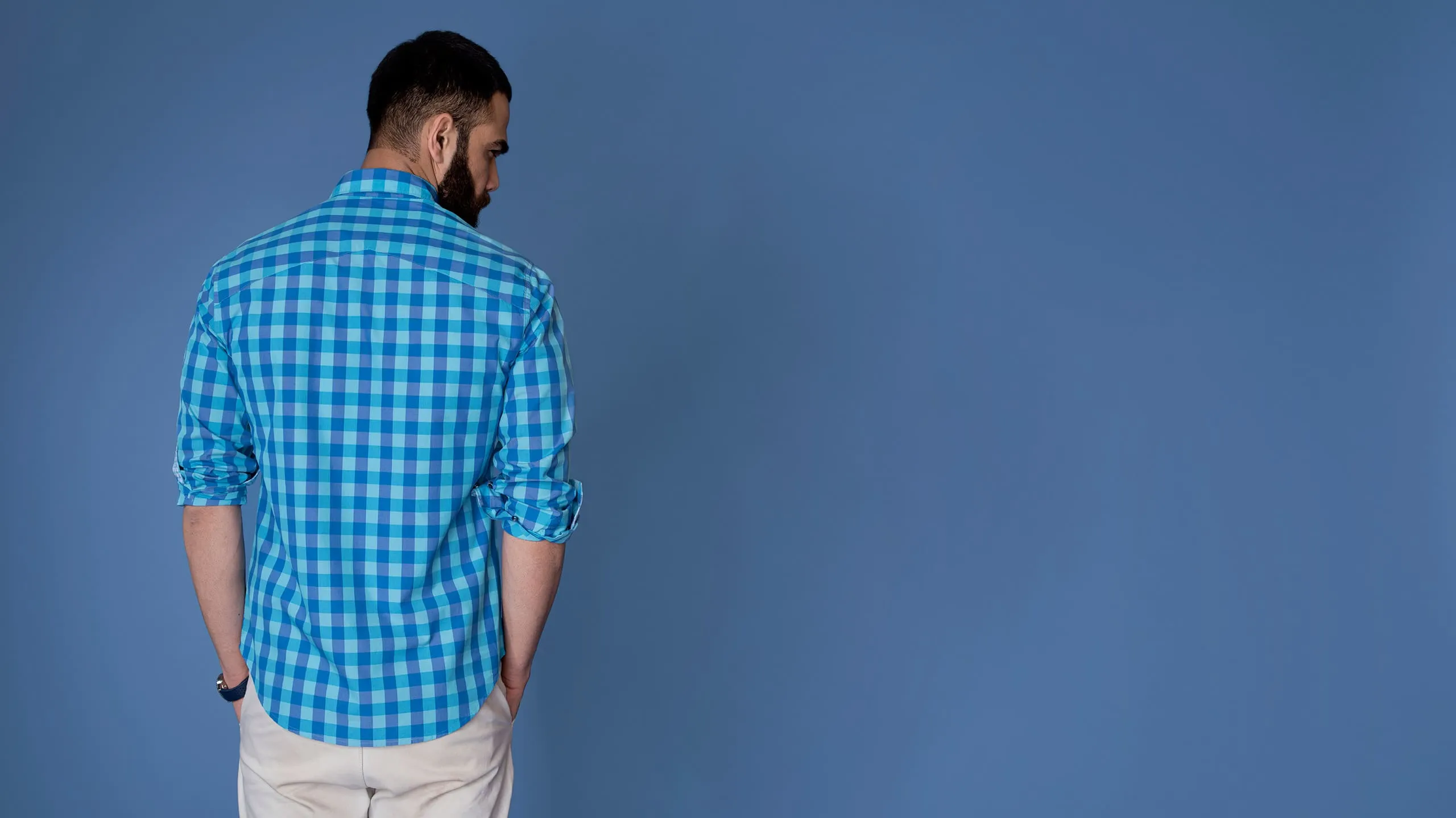 Lightweight Aqua Shirt