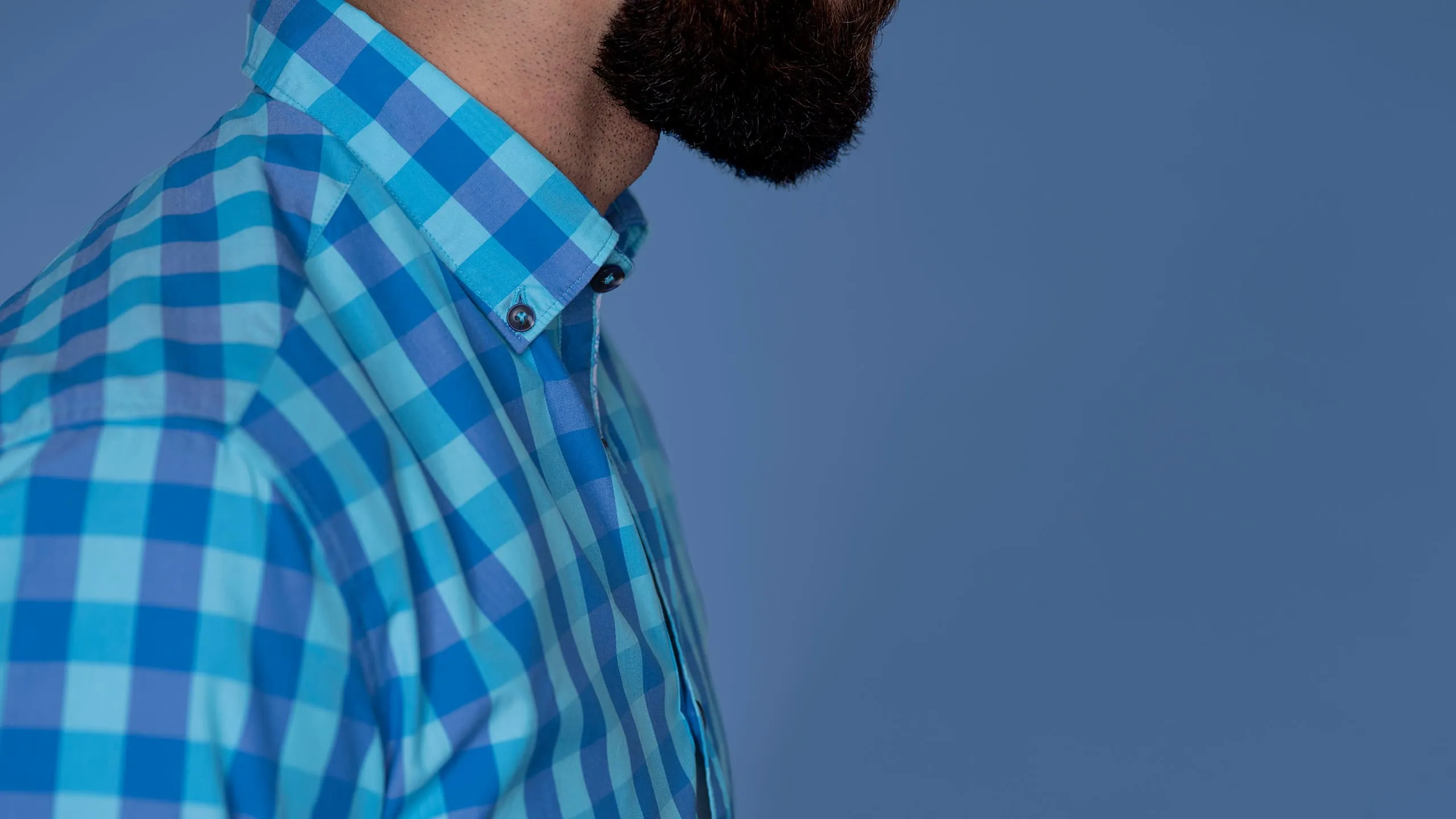 Lightweight Aqua Shirt