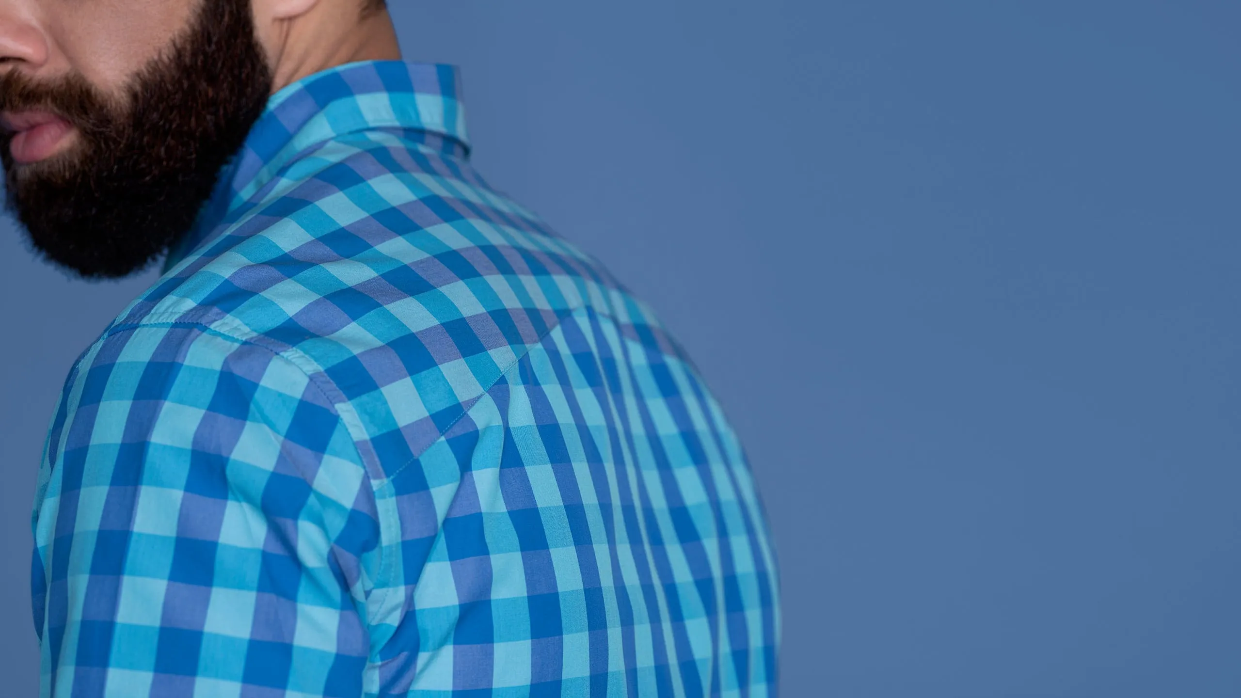 Lightweight Aqua Shirt