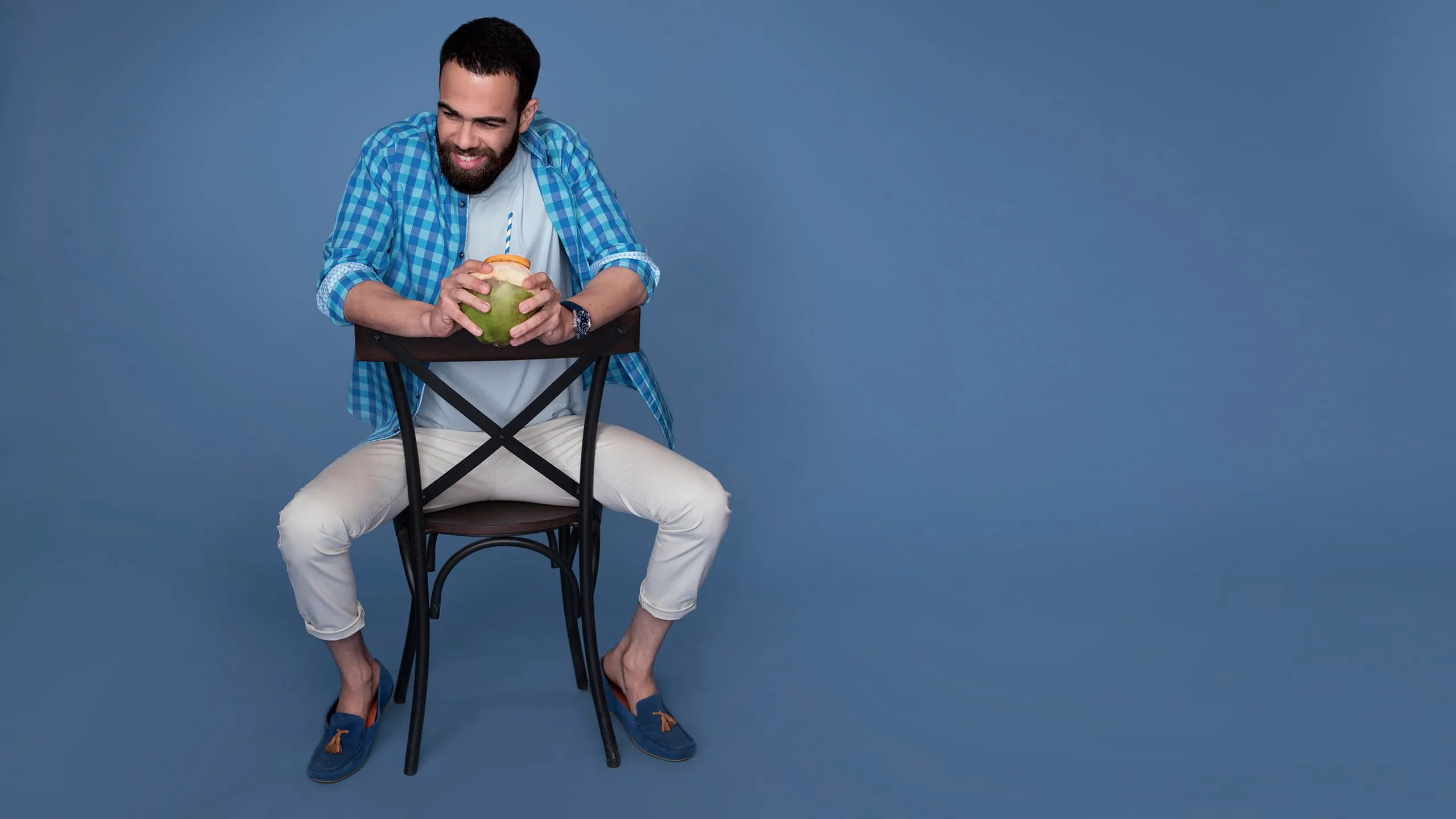 Lightweight Aqua Shirt