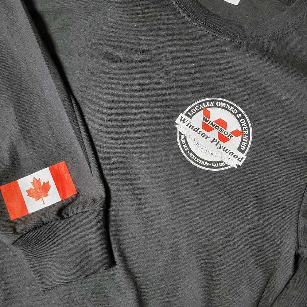 Long Sleeve with 2 Colour Screen Print (Minimum 48)