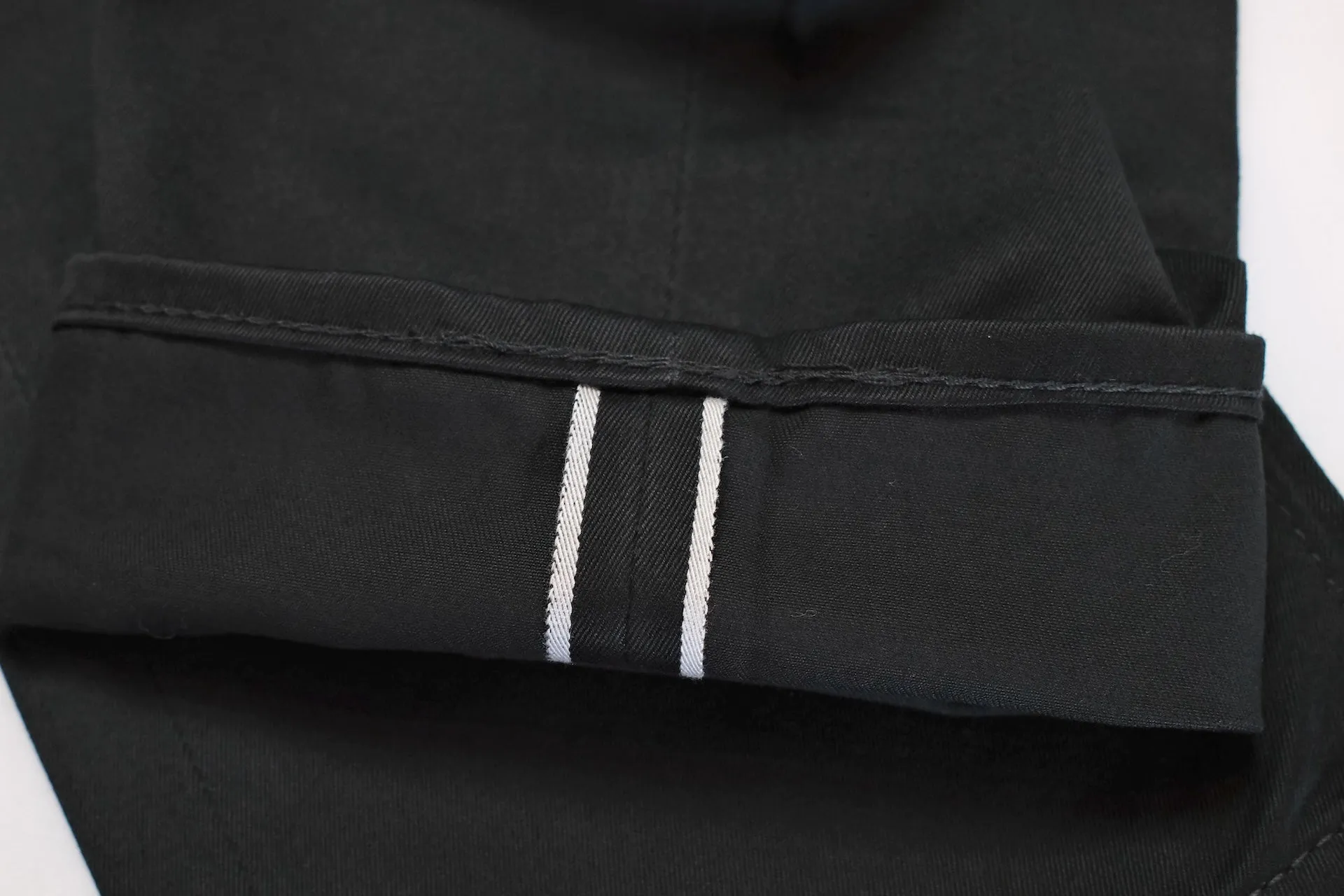 Momotaro 12.5oz Selvage Moleskin Trousers (Black)