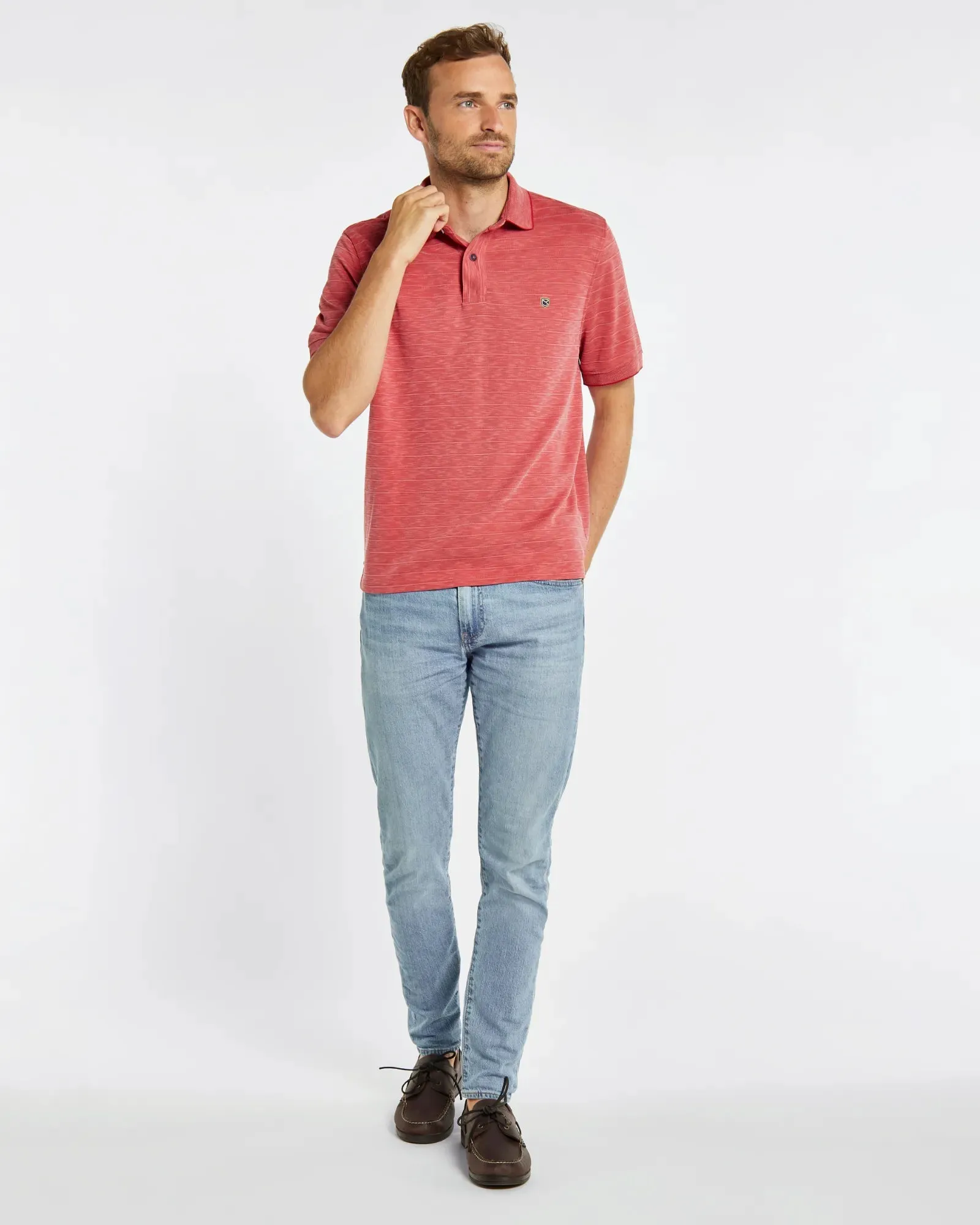 Moorings Polo - Nantucket Red