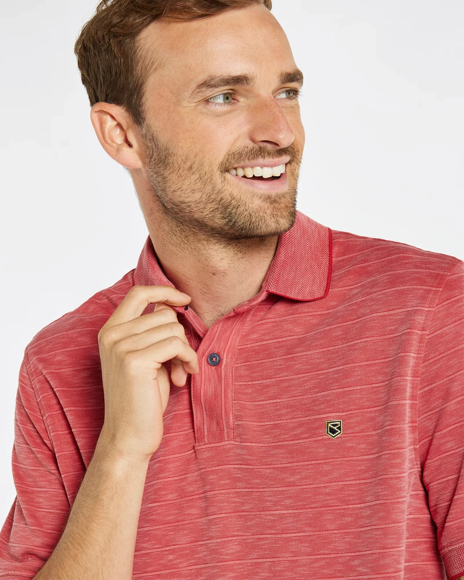 Moorings Polo - Nantucket Red