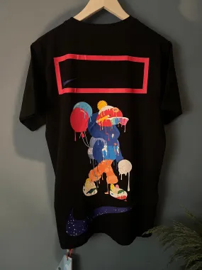 Off White x Nike "Graphic Print" T-Shirt styled in Black for Spring&Summer 2024