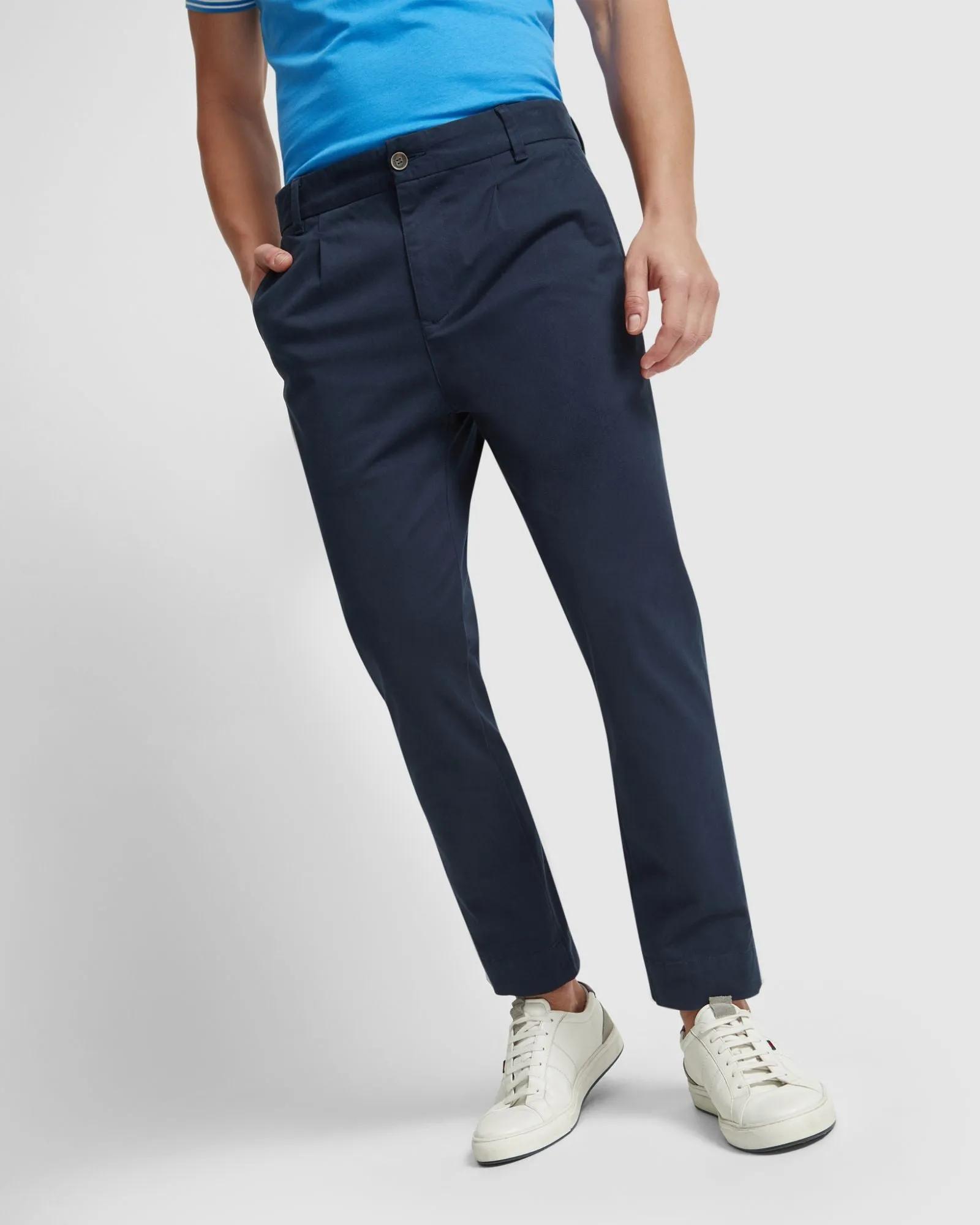 Ryan Organic Cotton Cuffed Chino