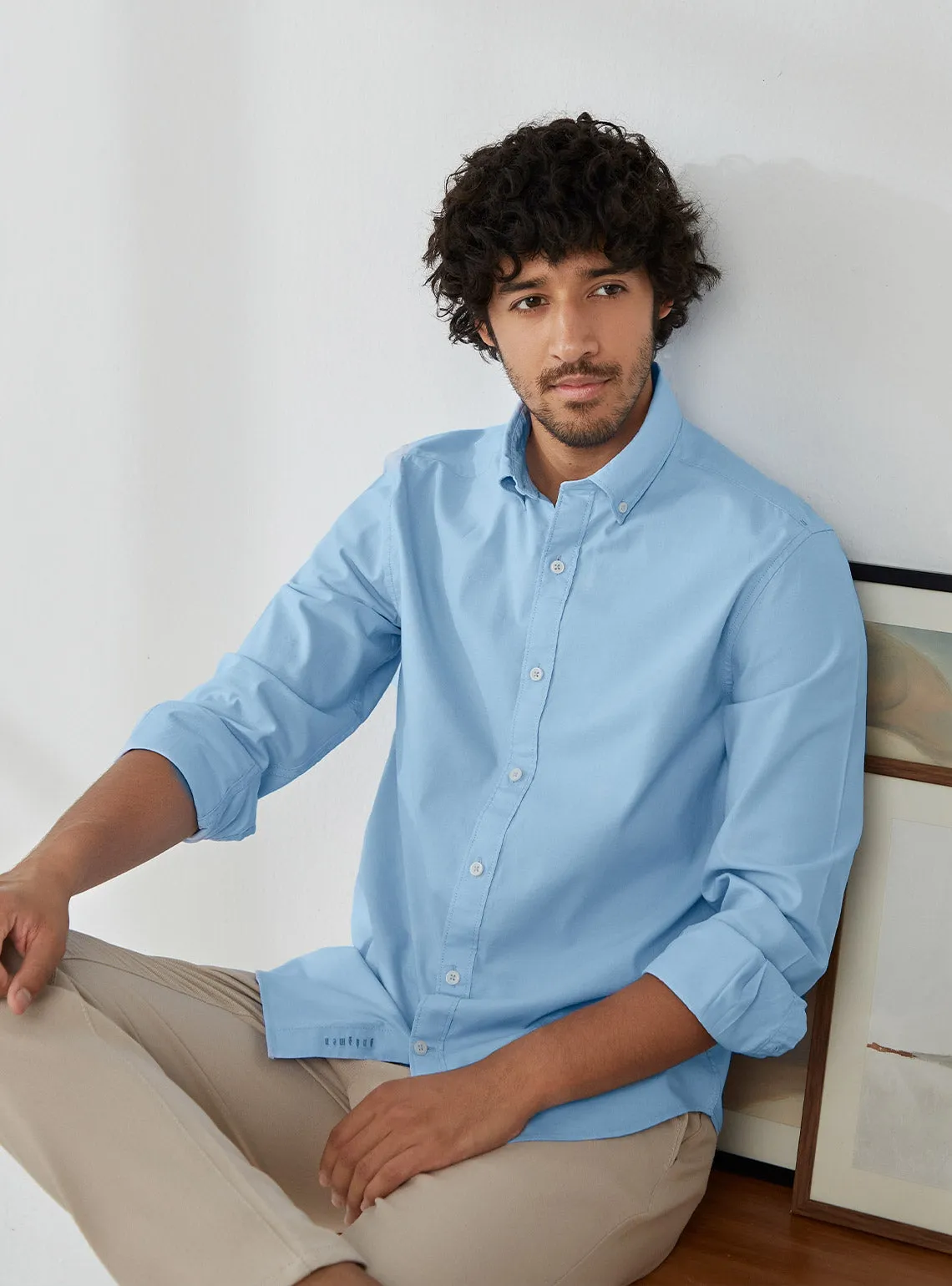 Sail Blue Oxford Shirt