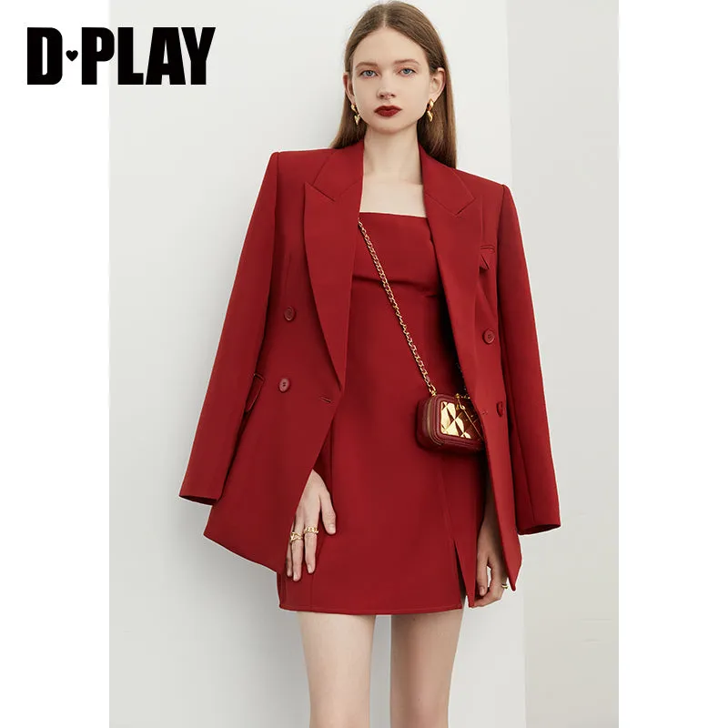 Slip dress   blazer suit set - Bian